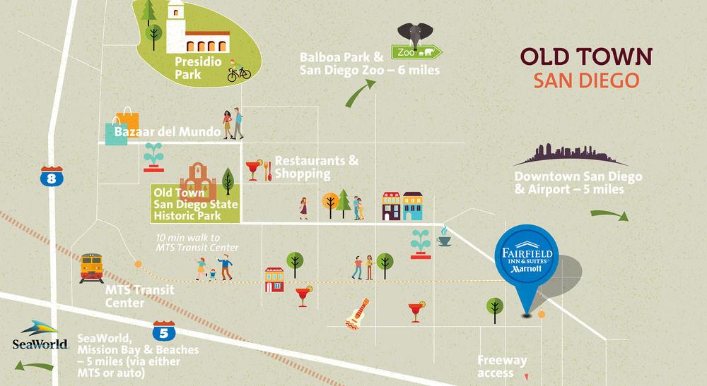 Fairfield Inn & Suites San Diego Old Town Luaran gambar